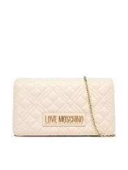 LOVE MOSCHINO Torebka JC4079PP1OLA0110 Écru. Torebki do ręki damskie Love Moschino, bez wzorów, ze skóry, bez dodatków. Za 639.99 zł.