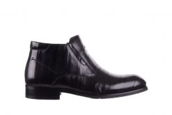 Trzewiki John Doubare YGFR-Z101-808-1 Black, Czarne, Skóra Naturalna - 44. Czarne botki męskie John Doubare, na zimę, bez wzorów, ze skóry, klasyczne, bez obcasa, bez zapięcia. W wyprzedaży za 359.10 zł.