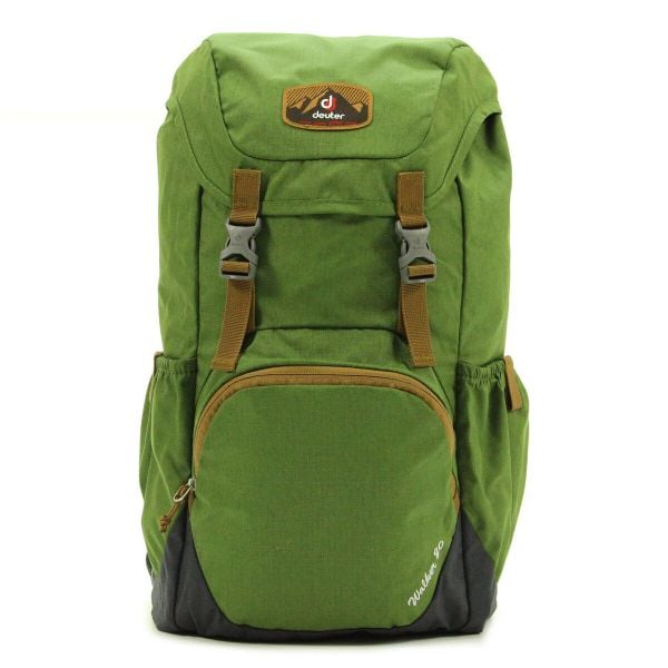 Plecak sportowy trekkingowy turystyczny miejski Deuter Walker 20L. Zielone plecaki męskie Deuter, bez wzorów, biznesowe. Za 239.00 zł.
