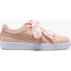 Puma - Buty Suede Heart LunaLux Wn s. Czerwone obuwie sportowe damskie Puma, bez wzorów, z gumy, z okrągłym noskiem, bez zapięcia. W wyprzedaży za 159.90 zł.