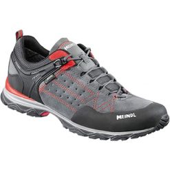 Buty turystyczne męskie Meindl Ontario Gore-Tex. Czerwone buty zimowe męskie MEINDL, bez wzorów, z gore-texu, bez obcasa, bez zapięcia. Za 969.00 zł.