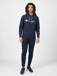 Champion Bluza | 212574 | Mężczyzna | Granatowy. Niebieskie bluzy męskie Champion, m, bez wzorów, z bawełny, bez ramiączek, bez kaptura. W wyprzedaży za 179.00 zł.