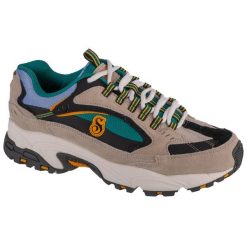 Buty sportowe Sneakersy męskie, Snoop Dogg: Stamina - Snoop 91. Czarne buty sportowe męskie Skechers, bez wzorów, bez zapięcia, trekkingowe. Za 399.99 zł.