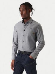 G-Star Raw Koszula Bristum 2.0 D23553 E071 Szary Slim Fit. Szare koszule męskie G-Star Raw, m, bez wzorów, z bawełny, retro, bez kołnierzyka, bez ramiączek. Za 349.99 zł.