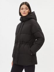 S.Oliver Płaszcz zimowy 2133096 Czarny Loose Fit. Czarne płaszcze damskie S.Oliver, na zimę, s, bez wzorów, z syntetyku, bez kołnierzyka, bez kaptura. Za 699.99 zł.