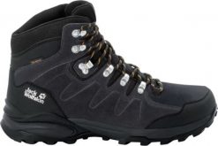 Buty trekkingowe męskie Jack Wolfskin Refugio Texapore Mid czarne r. 41. Czarne trekkingi męskie Jack Wolfskin, bez zapięcia. Za 416.00 zł.