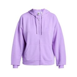 Bluza na zamek dla Kobiety SURFING BY DAYLIGHT Fioletowy. Fioletowe bluzy damskie Roxy, m, bez wzorów, z elastanu, bez ramiączek, bez kaptura. Za 259.99 zł.