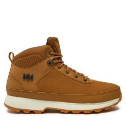 Trekkingi Helly Hansen. Brązowe botki męskie Helly Hansen, bez wzorów, sportowe, bez obcasa, bez zapięcia. Za 449.99 zł.