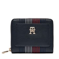 Portfel Tommy Hilfiger. Niebieskie portfele damskie Tommy Hilfiger. Za 329.99 zł.