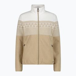 Bluza damska CMP 35J3806 Arctic Fleece. Brązowe bluzy damskie CMP, bez wzorów, bez ramiączek, bez kaptura. Za 359.99 zł.