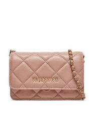 Valentino Torebka Ocarina VBS3KK52R Różowy. Czerwone listonoszki damskie Valentino, bez wzorów, ze skóry, bez dodatków. Za 349.99 zł.