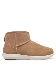 EMU Australia Śniegowce Stinger Micro W13093 Beżowy. Brązowe śniegowce damskie Emu Australia, ze skóry, bez zapięcia. Za 649.99 zł.