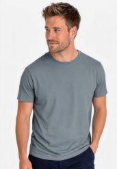 T-shirt w podstawowym stylu TM-RAGNAR. Szare t-shirty męskie Volcano, m, bez wzorów, z bawełny, bez kołnierzyka, bez ramiączek. Za 79.99 zł.