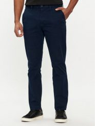 Tommy Jeans Chinosy Austin DM0DM19166 Granatowy Slim Fit. Niebieskie eleganckie spodnie męskie Tommy Jeans, bez wzorów, z bawełny. Za 249.99 zł.