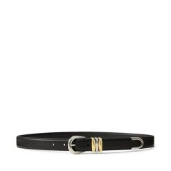 Pasek LAUREN RALPH LAUREN. Czarne paski damskie Lauren Ralph Lauren, bez wzorów. Za 519.99 zł.
