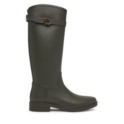 Kalosze LAUREN RALPH LAUREN. Zielone kalosze damskie Lauren Ralph Lauren, bez wzorów, bez zapięcia. Za 949.99 zł.