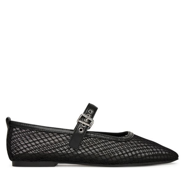 Baleriny Tommy Jeans. Czarne balerinki damskie Tommy Jeans, bez wzorów, z jeansu, bez obcasa, bez zapięcia. Za 229.99 zł.