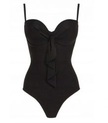 ARENA STROJE PŁYWACKIE WOMEN'S MONOCROMO UNDERWIRE ONE PIECE BLACK 007089/500 S. Czarne stroje kąpielowe damskie ARENA, s, bez wzorów, z elastanu. Za 61.98 zł.