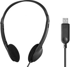 Słuchawki Sandberg USB-A Headphone Bulk (825-33). Słuchawki nauszne Sandberg. Za 35.68 zł.