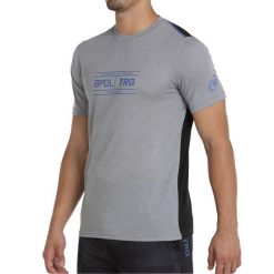Bullpadel Toen T-shirt. Szare t-shirty damskie bullpadel, bez wzorów, sportowe, bez kołnierzyka, bez ramiączek. W wyprzedaży za 150.60 zł.
