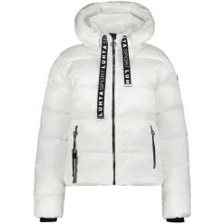 Płaszcz Zimowy Damski Luhta Jalonoja. Białe płaszcze damskie Luhta, na zimę, bez wzorów, z materiału, eleganckie, bez kołnierzyka, bez kaptura. Za 999.00 zł.