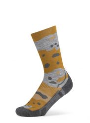 Skarpety turystyczne Buff Merino LIghtweight Crew Sock LWC2. Żółte skarpety męskie Buff, bez wzorów, z elastanu. Za 139.99 zł.
