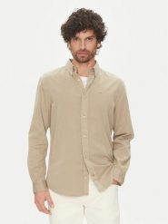 Calvin Klein Koszula K10K114200 Beżowy Comfort Fit. Brązowe koszule męskie Calvin Klein, m, bez wzorów, z bawełny, bez kołnierzyka, bez ramiączek. Za 319.99 zł.