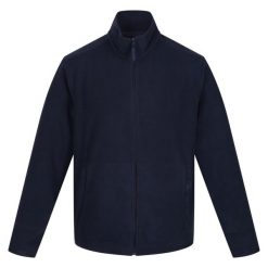 Męska Klasyczna Kurtka Z Mikropolaru. Niebieskie kurtki męskie Regatta, na zimę, m, bez wzorów, klasyczne, bez kaptura. Za 84.99 zł.
