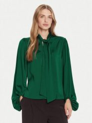 Rinascimento Bluzka CFC0126202003 Zielony Loose Fit. Zielone bluzki damskie Rinascimento, m, bez wzorów, z syntetyku, bez kołnierzyka, bez ramiączek. Za 309.99 zł.