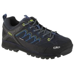 Buty trekkingowe męskie CMP Moon Low. Niebieskie trekkingi męskie CMP, z materiału, bez zapięcia. Za 429.99 zł.