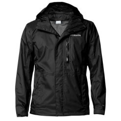 Kurtka trekkingowa męska Columbia Adventure Iii. Czarne kurtki męskie Columbia, na wiosnę, m, bez wzorów, z syntetyku, klasyczne, z kapturem. Za 399.99 zł.