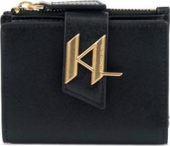 Karl Lagerfeld Portfel marki Karl Lagerfeld model 230W3211 kolor Czarny. Akcesoria Damskie. Sezon: Wiosna/Lato NoSize. Czarne portfele damskie KARL LAGERFELD. Za 425.13 zł.