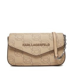 Torebka KARL LAGERFELD. Brązowe torebki do ręki damskie KARL LAGERFELD, bez wzorów, bez dodatków. Za 469.99 zł.