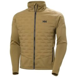 Hybrydowa rozciągliwa kurtka ocieplająca Helly Hansen HP. Brązowe kurtki męskie Helly Hansen, m, bez wzorów, z elastanu, bez kaptura. Za 673.50 zł.