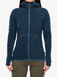 Bluza z kapturem damska Turbat Annapurna Fleece. Niebieskie bluzy damskie TURBAT, l, bez wzorów, z materiału, bez ramiączek, z kapturem. Za 280.49 zł.