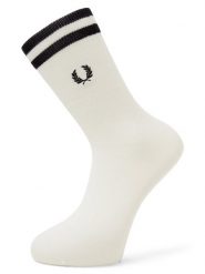 Fred Perry Skarpety Mężczyźni biały, 43-46. Białe skarpety męskie Fred Perry, bez wzorów, z bawełny. Za 119.95 zł.