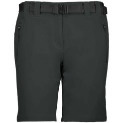 Szorty damskie CMP. Czarne szorty damskie CMP, bez wzorów, sportowe. Za 219.50 zł.