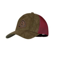 Czapka z daszkiem Buff Trucker Cap. Zielone czapki damskie Buff, bez wzorów, sportowe. W wyprzedaży za 90.94 zł.