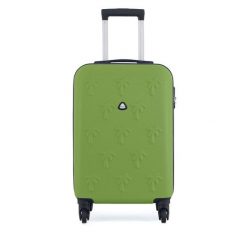 Walizka kabinowa Semi Line. Zielone walizki damskie Semi-line, bez wzorów. Za 219.99 zł.