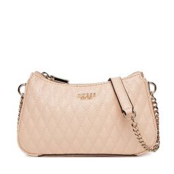Torebka Guess. Czerwone listonoszki damskie Guess, z aplikacjami, bez dodatków. Za 359.99 zł.