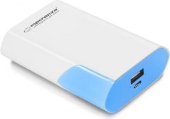 Powerbank Esperanza Boson 6000mAh Biało-niebieski. Białe powerbanki Esperanza. Za 25.56 zł.