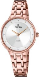 Zegarek Festina Zegarek damski Festina F20602-1 CYRKONIE różowe złoto. Czerwone zegarki damskie Festina, złote. Za 551.00 zł.