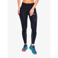 Legginsy biegowe damskie La Sportiva Triumph Tight Pant. Czarne legginsy damskie La Sportiva, bez wzorów. Za 382.99 zł.