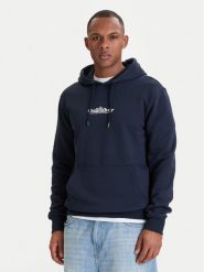 Quiksilver Bluza Fineline EQYFT05198 Granatowy Regular Fit. Niebieskie bluzy męskie Quiksilver, m, bez wzorów, z bawełny, bez ramiączek, bez kaptura. Za 219.99 zł.