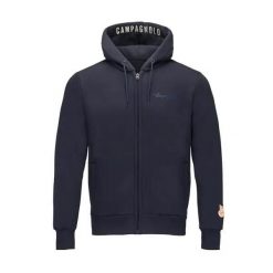 Bluza z kapturem Campagnolo. Niebieskie bluzy damskie Campagnolo, m, bez wzorów, z materiału, sportowe, bez ramiączek, z kapturem. Za 662.85 zł.
