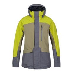 Kurtka męska narciarska Hannah Garow FD burnt olive/citronelle. Szare kurtki sportowe męskie Hannah, m, bez wzorów, bez kaptura, narciarskie. W wyprzedaży za 429.00 zł.