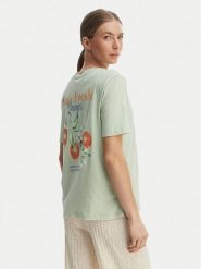 ONLY T-Shirt Lucy 15367829 Zielony Regular Fit. Zielone t-shirty damskie ONLY, s, bez wzorów, z bawełny, bez kołnierzyka, bez ramiączek. Za 89.99 zł.