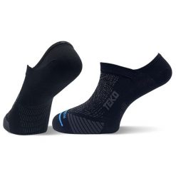 Skarpety stopki do biegania Teko ecoRUN No Show Ultralight. Czarne skarpetki damskie TEKO, bez wzorów. Za 61.00 zł.