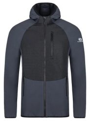 Męska kurtka softshell Loap Urcael szara. Szare kurtki sportowe męskie Scarpa, l, bez wzorów, z elastanu, z kapturem. Za 277.99 zł.