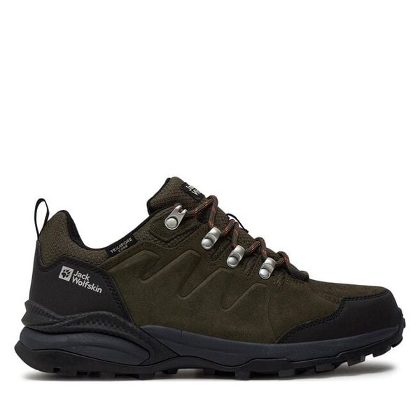 Trekkingi Jack Wolfskin. Niebieskie buty zimowe męskie Jack Wolfskin, bez zapięcia. Za 539.99 zł.
